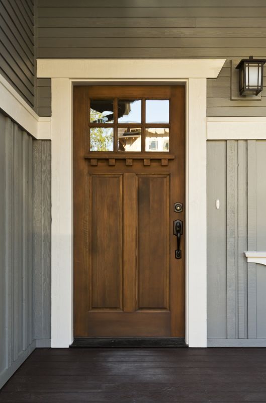 Exterior Door Refinishing