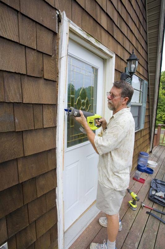 Exterior Door Refinishing