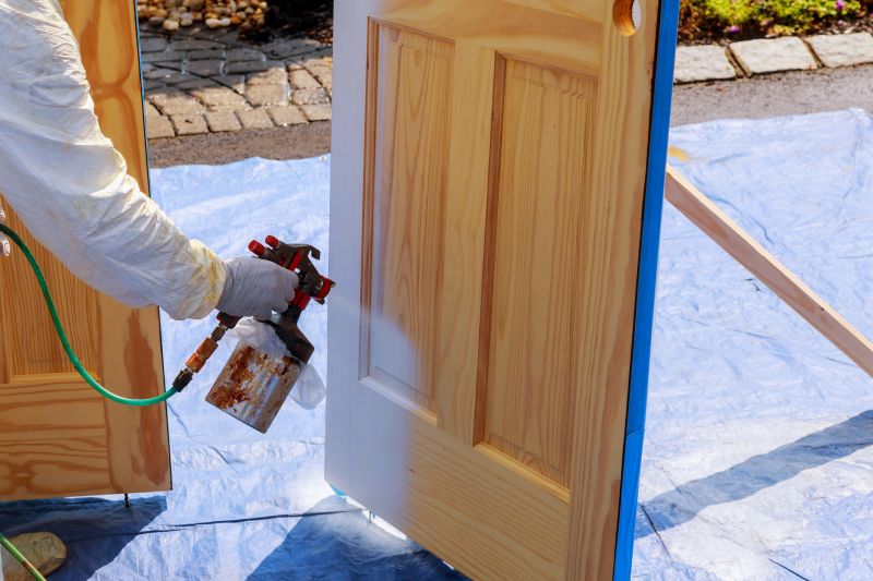 Exterior Door Refinishing